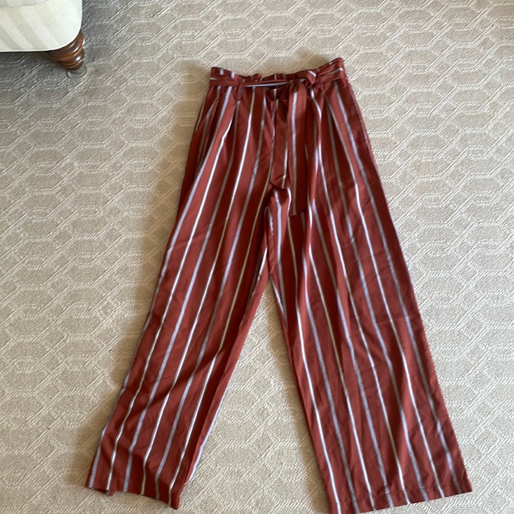 Promesa pinstripe wide leg pants